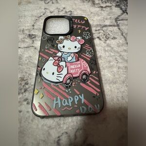 Hello Kitty Car iPhone 15 Pro Max Phone Case